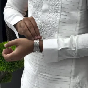 White Embroidered Men’s Kurta